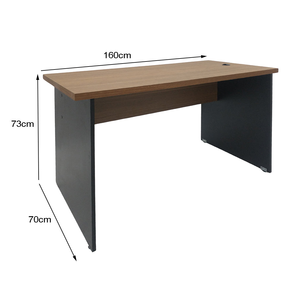 Mesa de Escritório Diretor Pé Painel - SM Alfa BP - 73Ax160Lx70P